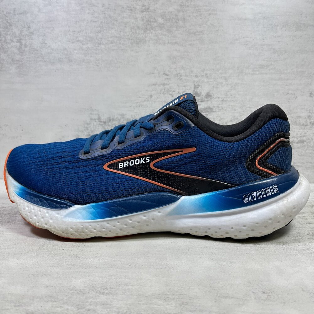Brooks Glycerin 21 Running Shoes - Men's Size 8 - Blue